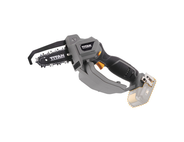 Scie de jardin sans fil 18 V guide-chaîne 15 cm - Titan - Brico Dépôt