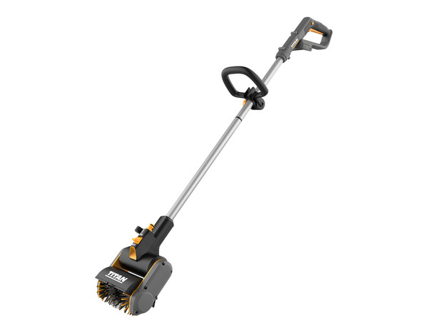 Brosse de nettoyage sans fil Titan 18 V joints et pierre - Titan - Brico Dépôt