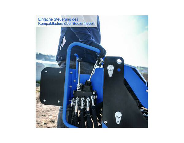 Chargeuse compacte à chenilles MKL730 moteur 306 cm³ - Scheppach - Brico Dépôt