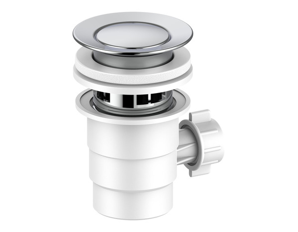 Mitigeur lavabo chromé avec bonde clic-clac COLINA - Cooke and Lewis - Brico Dépôt