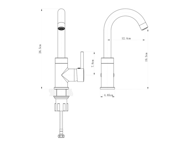 Mitigeur lavabo chromé avec bonde COGGIA - Cooke and Lewis - Brico Dépôt