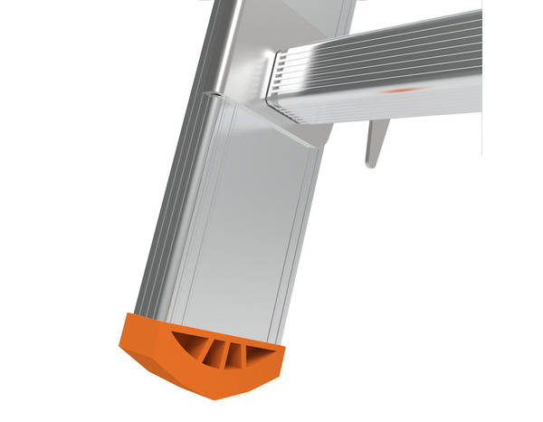 Échelle transformable aluminium 3 x 10 barreaux 5 positions H. 6.47 m - MAGNUSSON - Brico Dépôt