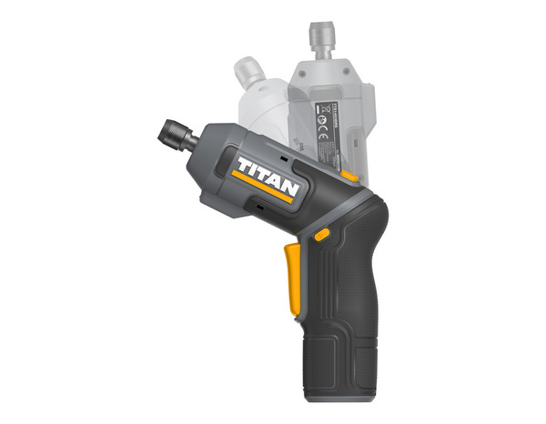 Tournevis électrique sans fil 3,6 V avec 29 embouts - Titan - Brico Dépôt
