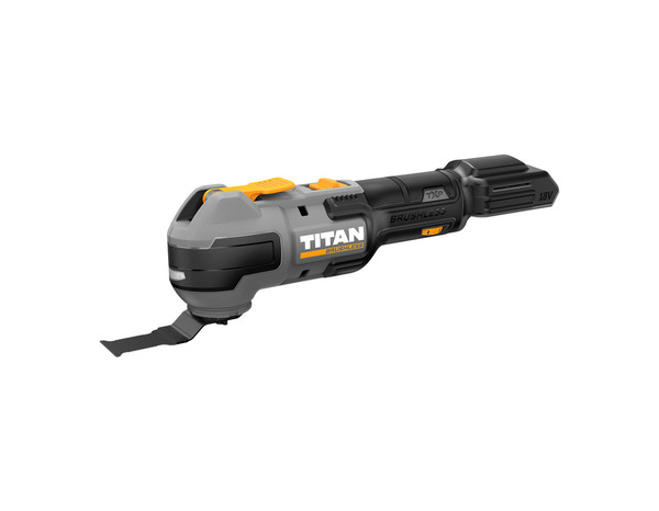 Outil multifonction sans fil 18 V vitesse variable système anti-vibration - Titan - Brico Dépôt