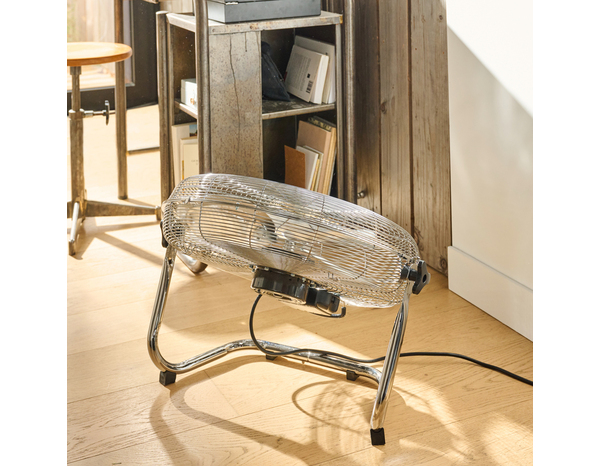 Ventilateur 120 W avec 3 vitesses inclinable diamètre 45 cm - Brico Dépôt