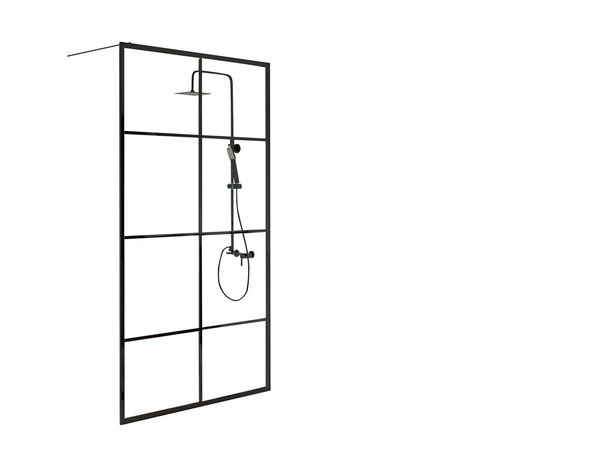 Paroi walk-in 100 cm type industriel - Brico Dépôt
