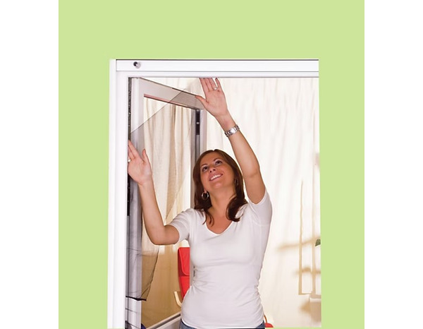 Moustiquaire fenêtre polyester anthracite recoupable 130 x 150 cm - Brico Dépôt