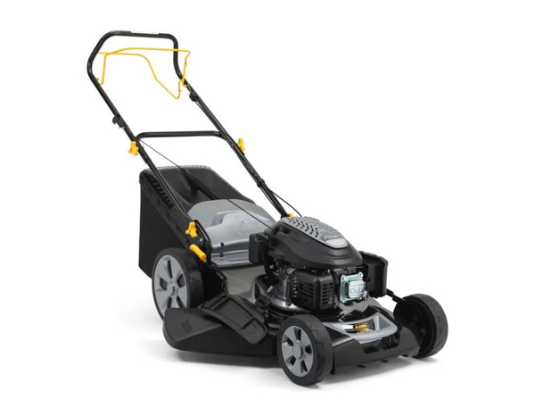 Tondeuse thermique tractée 51 cm carter acier bac 60 L - Brico Dépôt