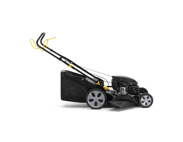 Tondeuse thermique tractée 51 cm carter acier bac 60 L - Brico Dépôt