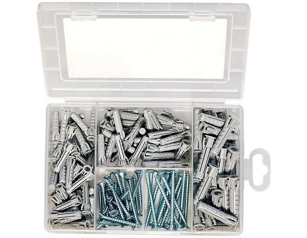 Coffret chevilles à expansion SX Plus diamètre 6 et 8 mm avec vis 150 pièces - Fischer - Brico Dépôt