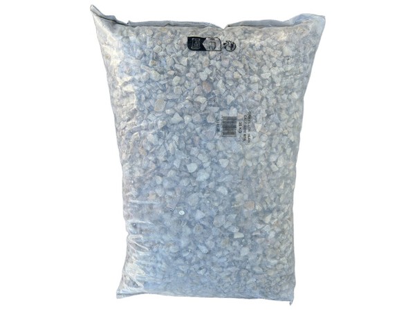 Gravillon calcaire concassé blanc 6-16 mm allées et chemins sac 35 kg - Brico Dépôt