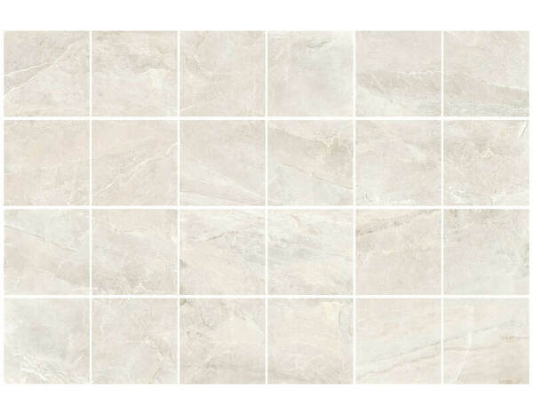 Carrelage sol intérieur grès cérame émaillé beige aspect béton TEMPORIS 100 x 100 cm - Brico Dépôt