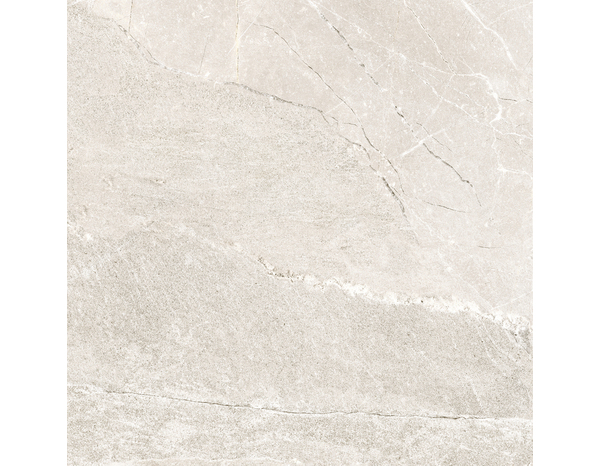 Carrelage sol intérieur grès cérame émaillé beige aspect béton TEMPORIS 100 x 100 cm - Brico Dépôt