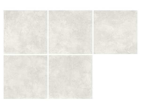 Carrelage sol intérieur grès cérame émaillé perle aspect béton AVENUE 120 x 120 cm - Brico Dépôt