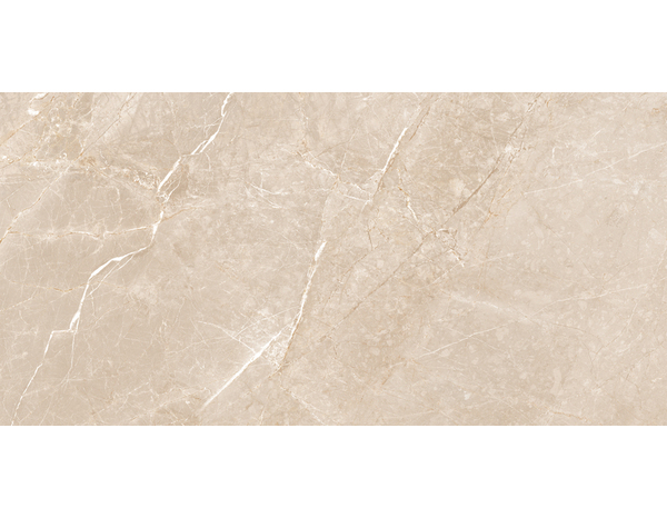 Carrelage sol intérieur grès cérame émaillé ivoire aspect marbre SUPREME 60 x 120 cm - Brico Dépôt
