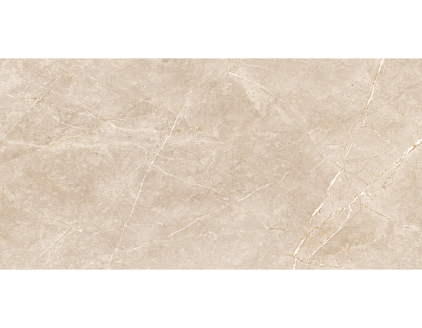 Carrelage sol intérieur grès cérame émaillé ivoire aspect marbre SUPREME 60 x 120 cm - Brico Dépôt