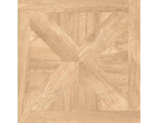 Carrelage sol intérieur grès cérame émaillé aspect bois NORDIK MARQUETERIE 100 x 100 cm - Brico Dépôt