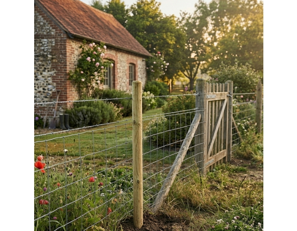 Tuteur bois pin autoclave circulaire H. 200 cm diamètre 6 cm - Brico Dépôt