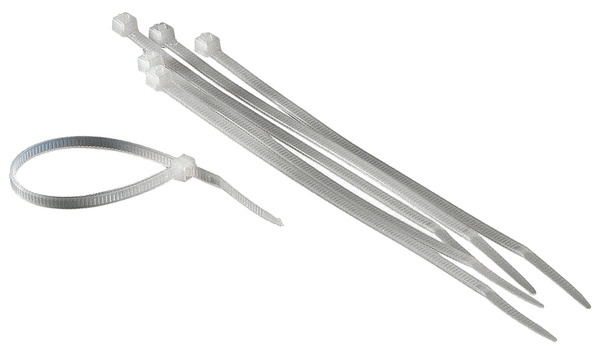 Lot de 20 colliers câblage - 2,5 x 98 mm - Brico Dépôt