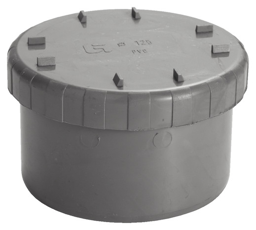 Tampon de visite PVC à visser Ø 125 mm - Brico Dépôt