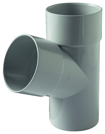 Té en PVC 67 ° gris M/F dév. 25 mm pour raccordement - Brico Dépôt