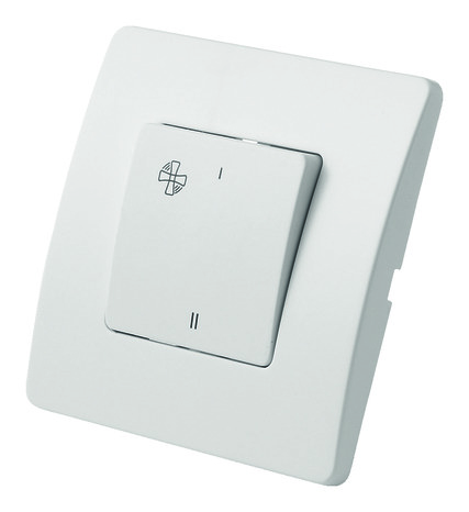 Commutateur pour VMC blanc - Zenitech - Brico Dépôt