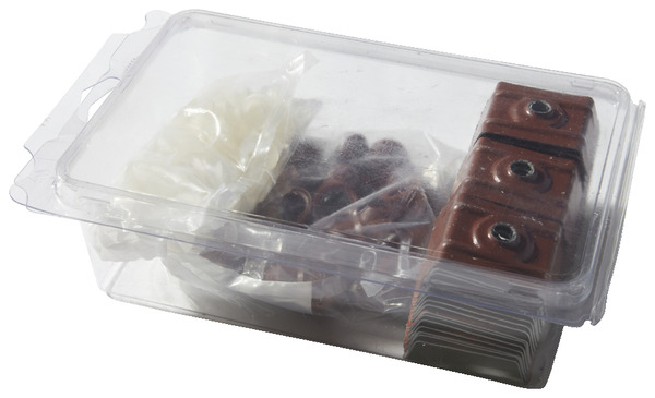 Kit 50 fixations pour bac acier - Rouge - Brico Dépôt