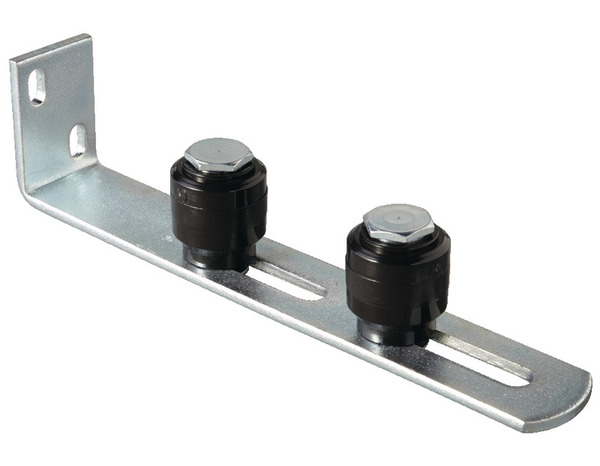 Guide à visser 2 olives en acier zingué blanc - AFBAT - Brico Dépôt