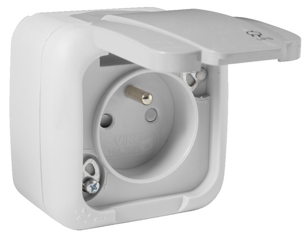 Prise 2P+T étanche IP54 - Siemens - Brico Dépôt