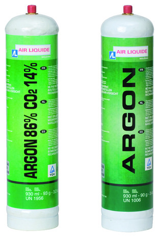 Bouteille de gaz cartouche argon CO2 - Weld Team - Brico Dépôt