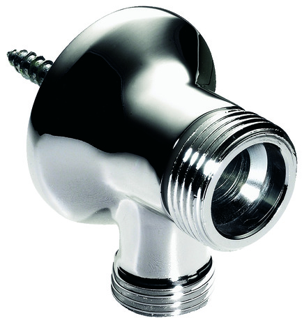 Applique murale en laiton chromé pour robinetterie 15x21 mm 20x27 mm - Somatherm - Brico Dépôt