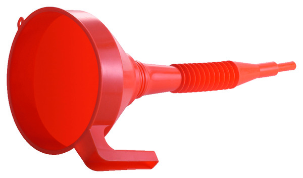 Entonnoir en polyéthylène haute densité avec bec et filtre laiton Ø 160 mm - Brico Dépôt