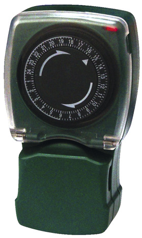 Programmateur mécanique IP44. Maxi 3 680 W. Garantie 2 ans - Brico Dépôt