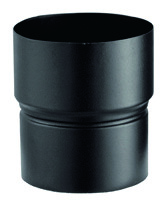 Réduction émaillée noir, femelle Ø 125 femelle Ø 97 mm - Brico Dépôt