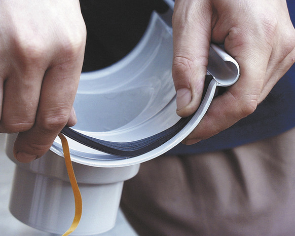 Lot de 20 joints de fixation en PVC pour gouttières (jonctions et naissances centrales) - Brico Dépôt