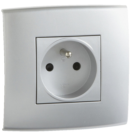 Prise avec terre "Kobé" - Brico Dépôt