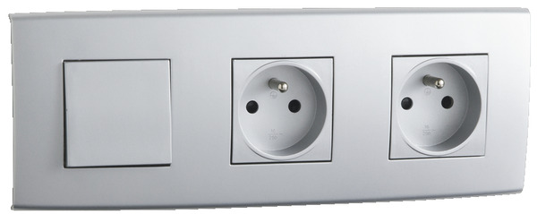 Prise avec terre "Kobé" - Brico Dépôt