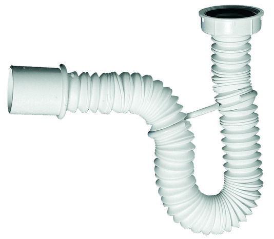 Raccord d'évacuation flexible pour bidets et lavabos Ø 32 mm - Fitt - Brico Dépôt