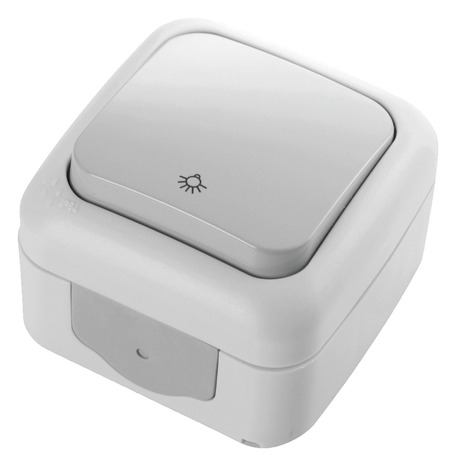 Poussoir étanche IP54 - Siemens - Brico Dépôt