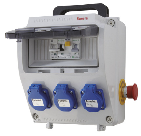 Coffret de chantier IP54, 1 disjoncteur 16A - Famatel SA - Brico Dépôt