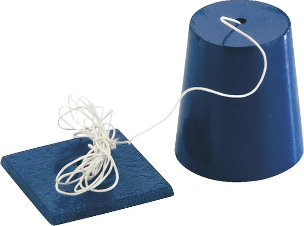 Fil à plomb en fonte couleur blanche - 400 g - Brico Dépôt