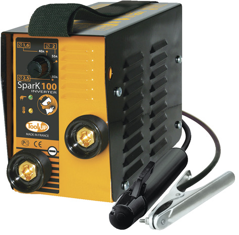 Poste à souder 80 A technologie inverter "SPARK 100" - Toolup - Brico Dépôt