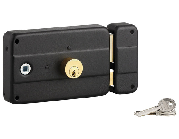 Serrure à applique horizontale pour porte d'entrée droite 140x90 mm - Thirard - Brico Dépôt