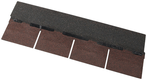 Bardeau bitumeux thermocollant - Rouge - Brico Dépôt