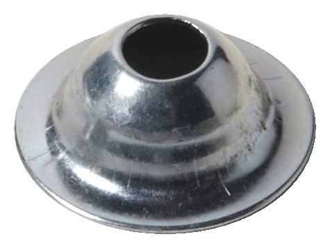 Rosace conique en acier zingué 9x28 mm, lot de 25 pièces - Somatherm - Brico Dépôt