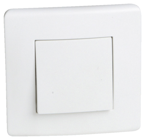 Interrupteur "Antaria II" blanc bornes automatiques - Brico Dépôt