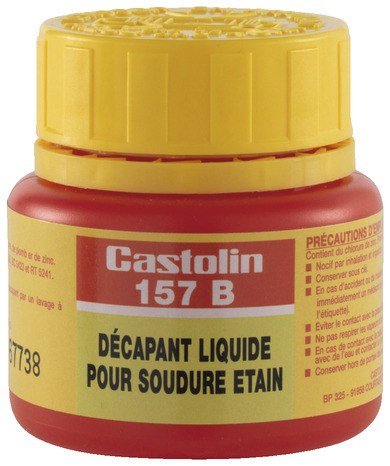 Décapant brasage étain/métaux cuivreux 50 g - 157B - Castolin - Brico Dépôt