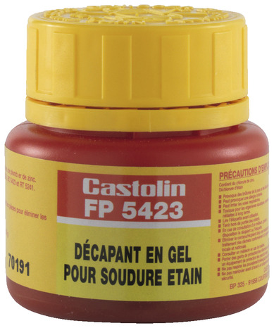 Décapant en gel pour brasage tendre des métaux cuivreux - 50 g - Castolin - Brico Dépôt