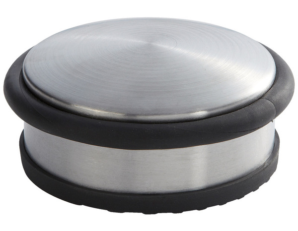Butée de porte plate en acier inoxydable 10,5 x4,5 cm - Brico Dépôt