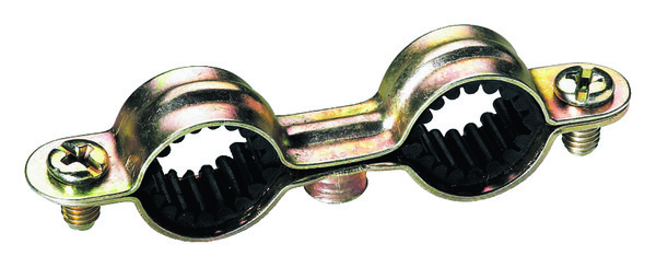 Collier double isophonique pour tube cuivre Ø 18 mm - Noyon & Thiebault - Brico Dépôt